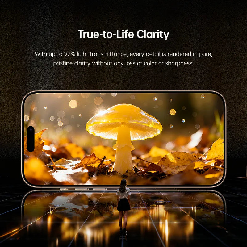 Transparent Full-Screen HD Tempered Glass Screen Protector